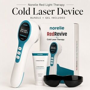 Norelie‎ RedRevive Cold Laser Therapy Device Bundle Red Light Bundle